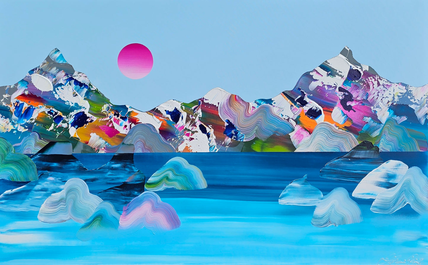 Paysage onirique 826, 30x48