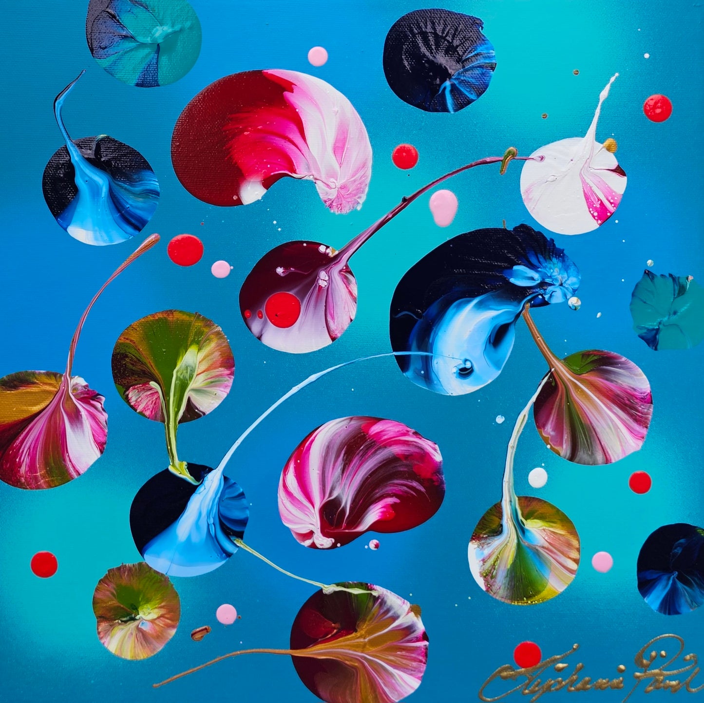 Blooming Again 12x12