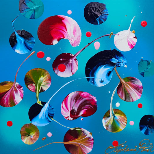 Blooming Again 12x12